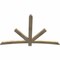 Ekena Millwork Alberta Rough Sawn Timber Gable Bracket, Douglas Fir, 72"W x 48"H x 2"D x 4"F, 16/12 Pitch GBW072X48X0204ALB00RDF - alternate 5
